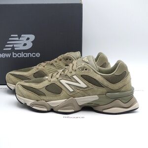 NEW New Balance 9060 Sneakers U9060JGC Covert Green/Dark Stoneware